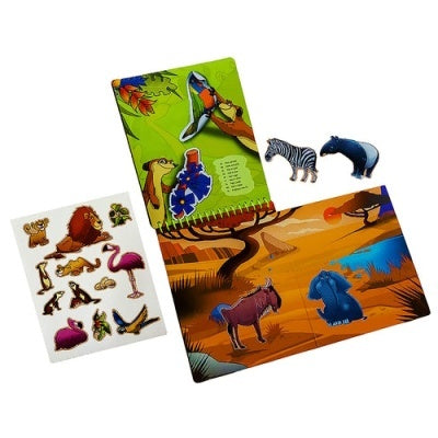 Livro de brincar QwiToy 3in1 Playbook Tropics