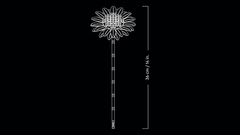 LEGO 11502 Botanical Sunflower Bouquet