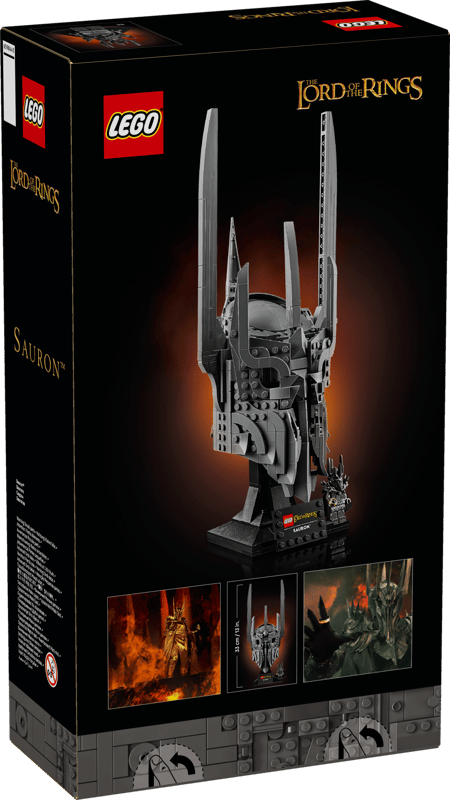 LEGO 11373 Icons The Lord of The Rings Saurons Helmet