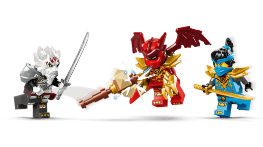 LEGO 71863 Ninjago Zilvar and Grimtak the Dragon Beast