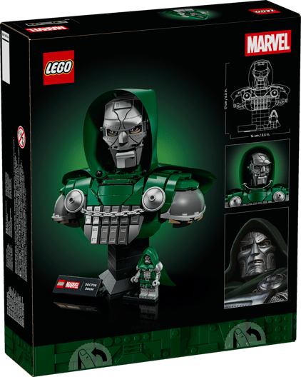 LEGO 76345 Avengers Doctor Doom Bust