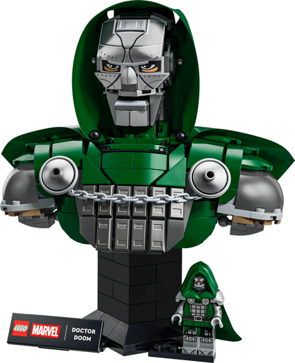 LEGO 76345 Avengers Doctor Doom Bust