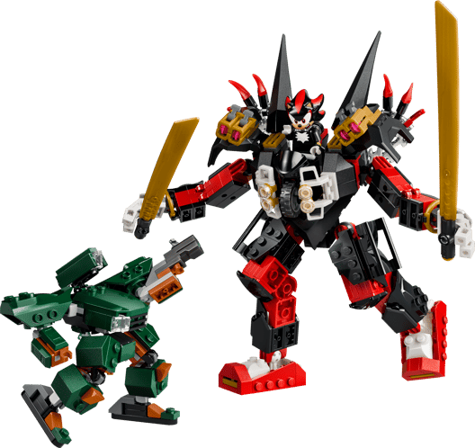 LEGO Sonic 77120 Shadow's Mech vs G.U.N. Trooper