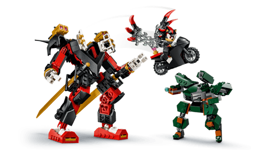 LEGO Sonic 77120 Shadow's Mech vs G.U.N. Trooper
