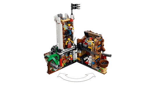 LEGO 31387 Creator Iconic Pirate Ship
