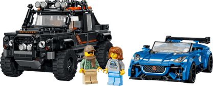 LEGO 77264 Speed Champion Jaguar Project 7 & Land Rover Defender