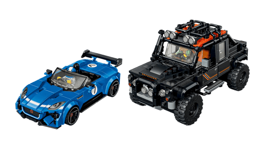 LEGO 77264 Speed Champion Jaguar Project 7 & Land Rover Defender