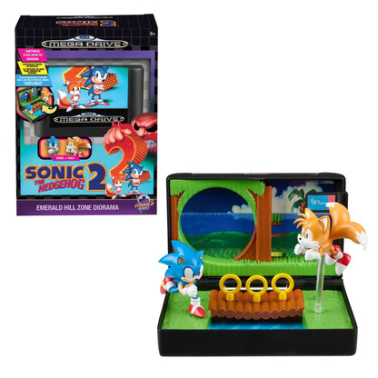 Console Heroes Sonic the Hedgehog 2 Emerald Hill Zone Diorama