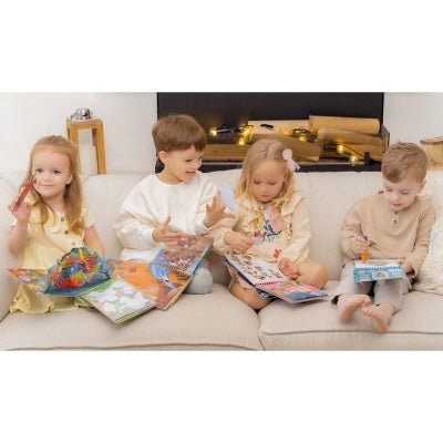 Livro de brincar QwiToy 3in1 Playbook Tropics