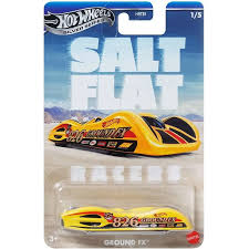 Hot Wheels Silver Series Salt Flat Racers Ground FX Diecast Car #1/5