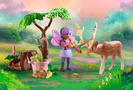 Playmobil 71800 Fairies with Forest Animals Starter Pack