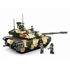 Sluban B0756 Model Bricks Battle Tank