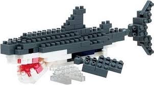 Kawada NBC-082 nanoblock Great White Shark