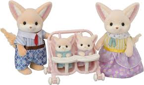 Sylvanian Families 5696 Fennec Fox Family