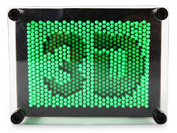 Pin Art Neon Green