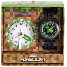 TIME TEACHER WATCH MINECRAFT