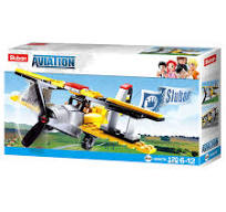 Sluban B0667B Aviation Biplane 120pc