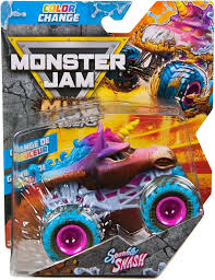 Monster Jam Color Change Mud Blasters Series 2 Assorted