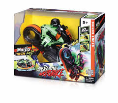 Maisto Tech Remote Control Cyklone Motobike Black/Green