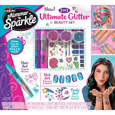 Cra Z Art Shimmer N Sparkle 3 In 1 Ultimate Glitter Beauty Set
