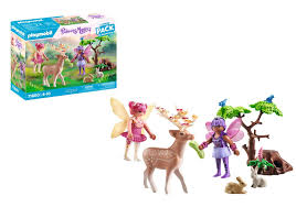 Playmobil 71800 Fairies with Forest Animals Starter Pack