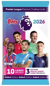 Topps Premier League Trading Card Game 2026 Debut Edition Single Pack