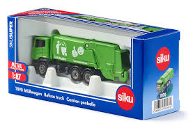 Siku 1890 1:87 Scania Rubbish Truck With Skip Bin
