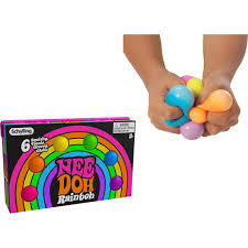 Schylling Rainbow Teenie Nee Doh