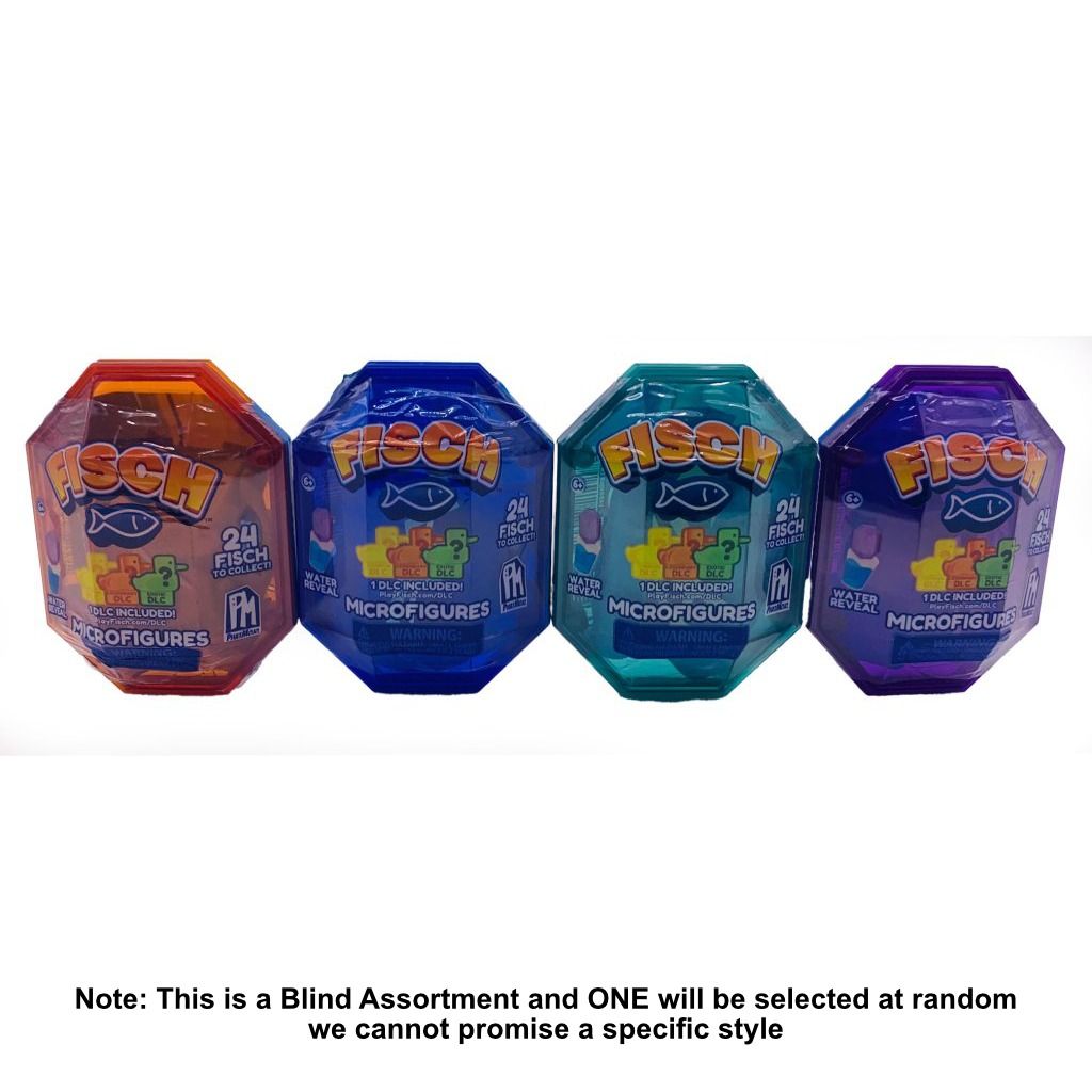 Fisch 2.6" Microfigures Blind Pack Assorted