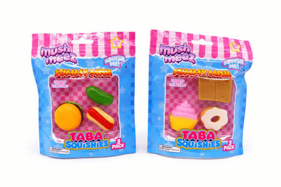 Mush Meez Yummy Mini Taba Squishies 3pk