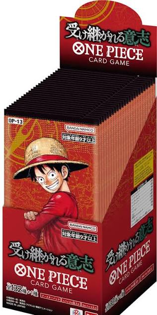 Japanese One Peice Carring On His Will Booster Pack