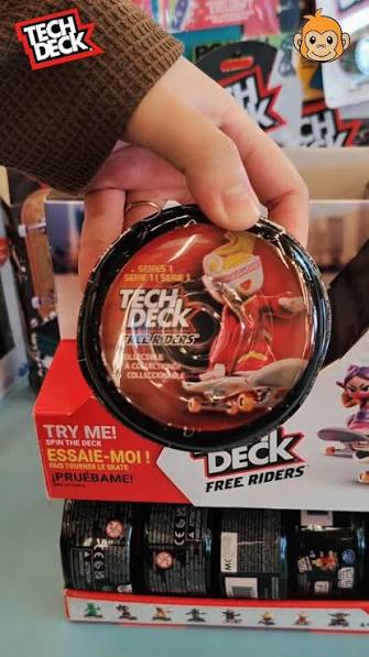 Tech Deck Free Riders Blind Box