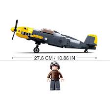 Sluban B0692 WWII Plane Spitfire Messerschmitt 289pcs