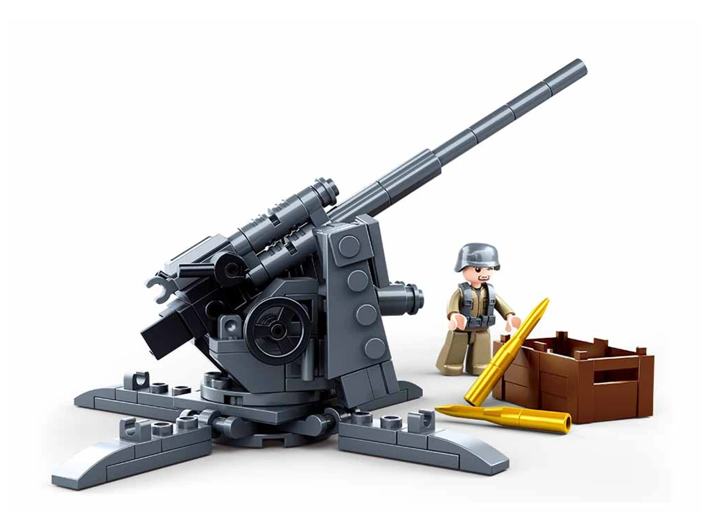 Sluban Army B0852 German Flak Gun