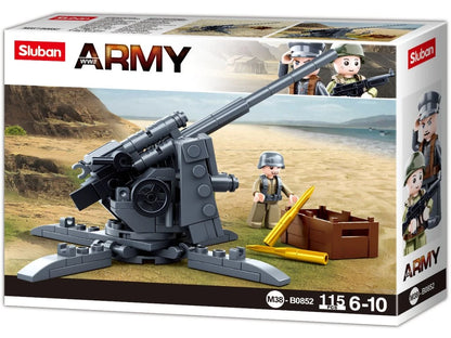 Sluban Army B0852 German Flak Gun