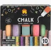 Tiger Tribe: Chalk Stationery - Assorted (10-Pack)