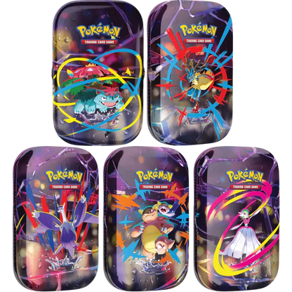 Pokemon Mega Evolution Mega Heroes Mini Tin Assorted