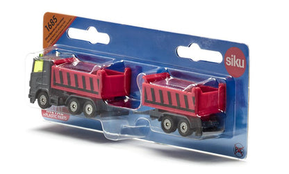 SIKU 1685 SCANIA DUMP TRUCK WITH TIPPING TRAILER